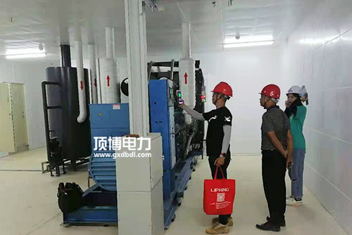 祝賀寧波某科技有限公司50KW上柴發電機組安裝工程順利完工