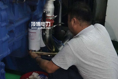 爾沃發電機組潤滑系統維護